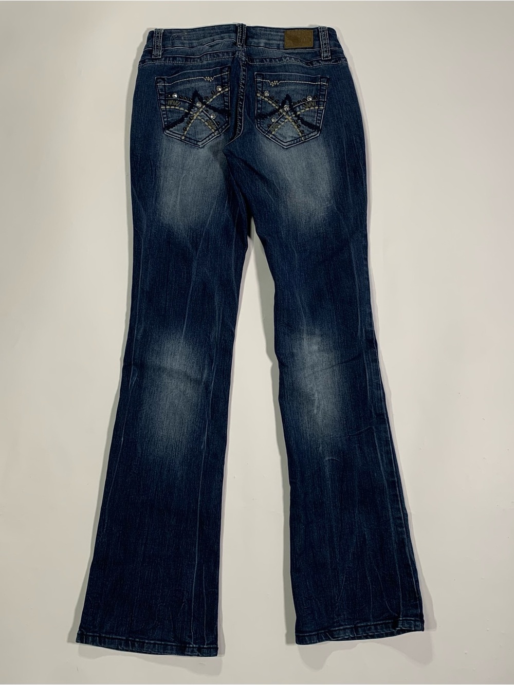 Y2K YMI Jeans Low Rise Bootcut Studded Pocket Jeans Size 3